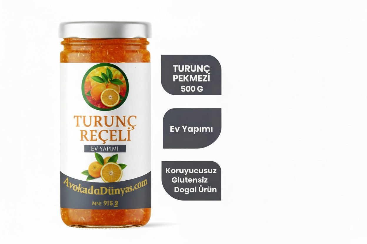 Turunç Reçeli (Ev Yapımı) 500 Gr