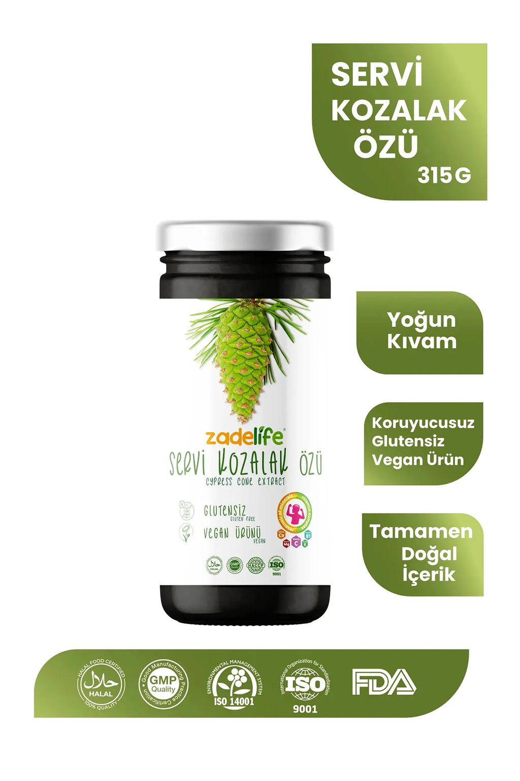 Cevizli Yeşil İncir (Ev Yapımı) - 500Gr